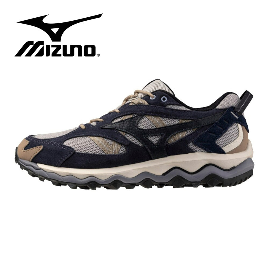 Mizuno Sports Style (ミズノスポーツスタイル) / スニーカー / WAVE MUJIN TL - LIGHT GREY x NAVY x BEIGE / D1GA2513 / メンズ