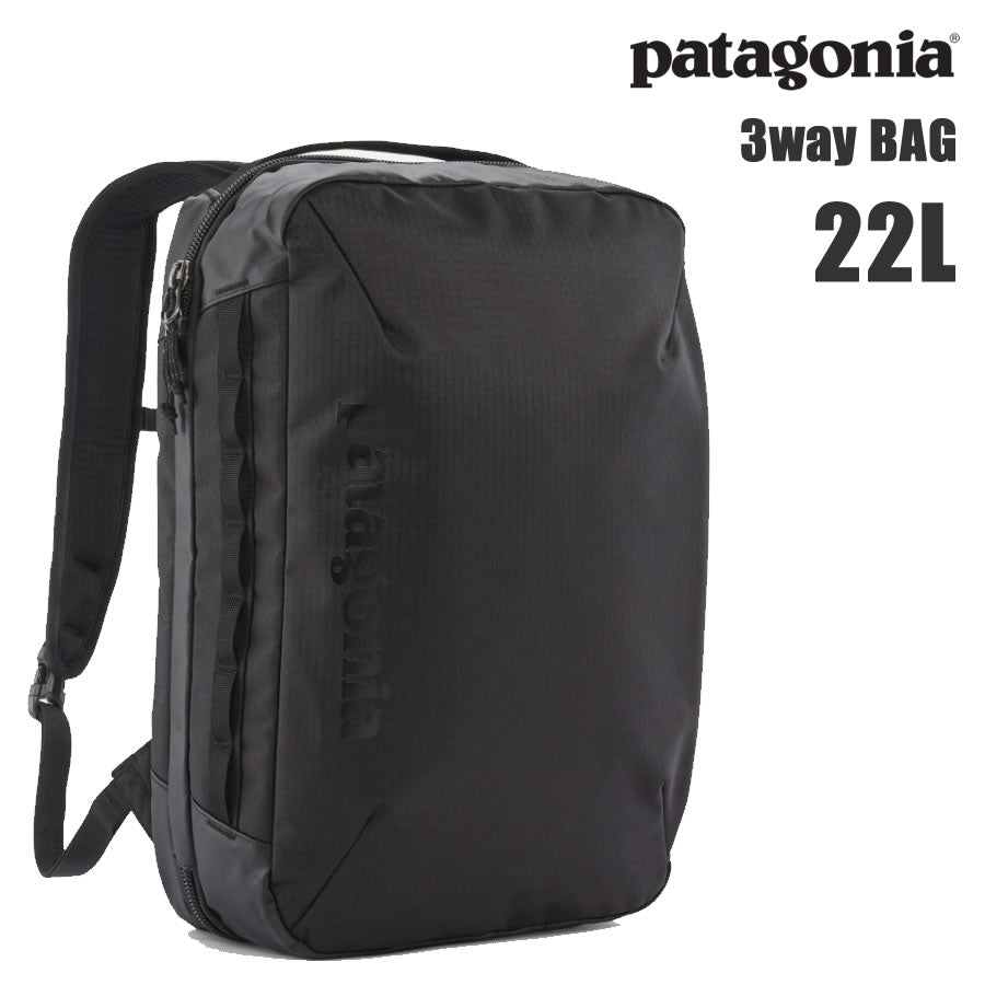 PATAGONIA(パタゴニア) / 3WAY バックパック ショルダーバッグ 22L/ BLACK HOLE MICRO MLC - BLACK / 49260 / ブラックホール・マイクロ・MLC 22L