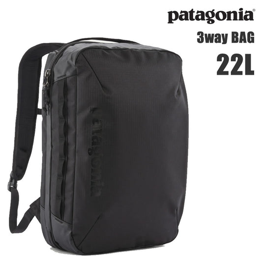 PATAGONIA(パタゴニア) / 3WAY バックパック ショルダーバッグ 22L/ BLACK HOLE MICRO MLC - BLACK / 49260 / ブラックホール・マイクロ・MLC 22L