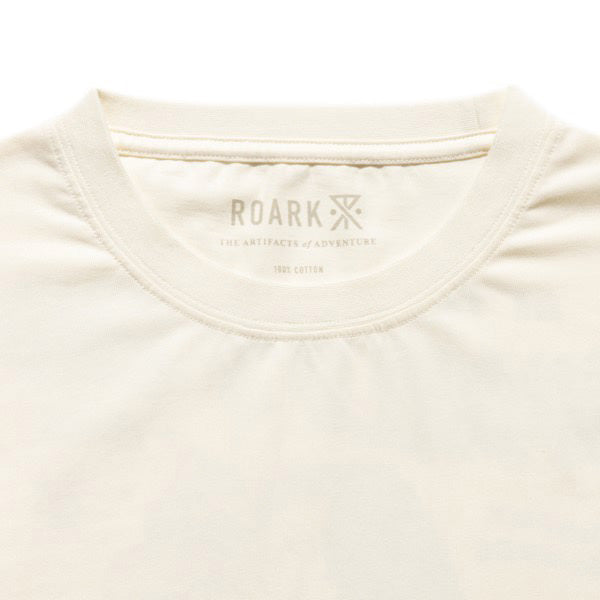 THE ROARK ロアーク /  長袖Tシャツ ロンT / "WORLDS END" L/S TEE - NATURAL / RLTJ1152 / メンズ