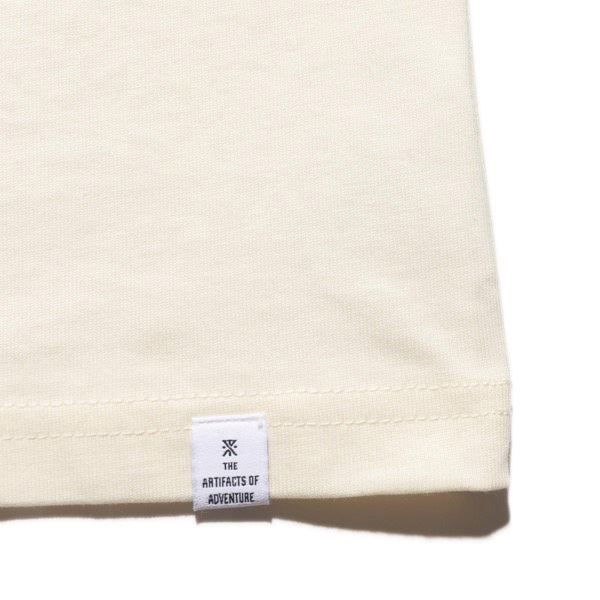 THE ROARK ロアーク /  長袖Tシャツ ロンT / "WORLDS END" L/S TEE - NATURAL / RLTJ1152 / メンズ