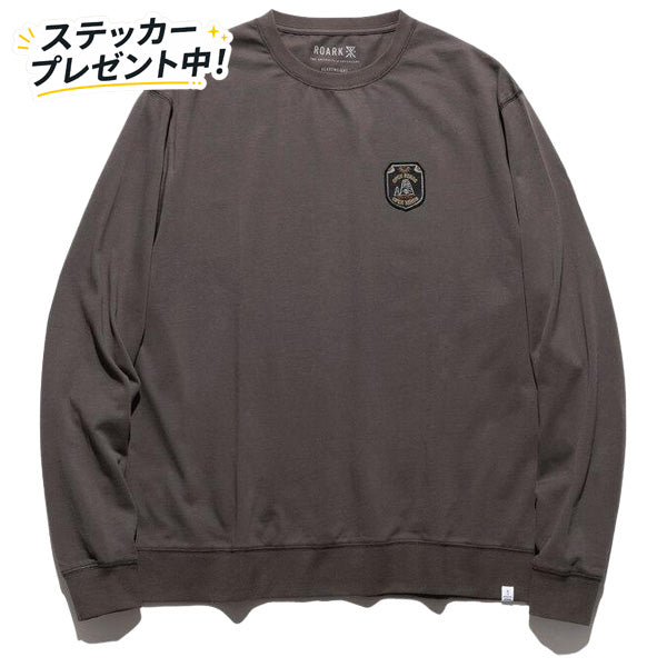 THE ROARK ロアーク /  長袖Tシャツ ロンT / "O.R.O.M" 9.3oz H/W L/S TEE - CHARCOAL / RLTJHW1152 / メンズ