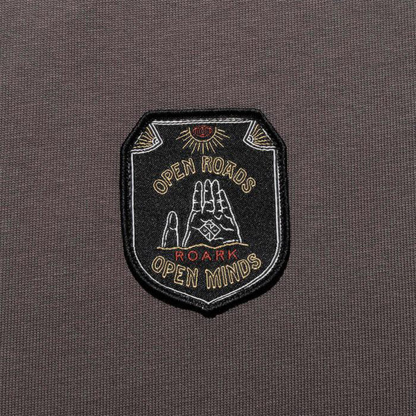 THE ROARK ロアーク /  長袖Tシャツ ロンT / "O.R.O.M" 9.3oz H/W L/S TEE - CHARCOAL / RLTJHW1152 / メンズ
