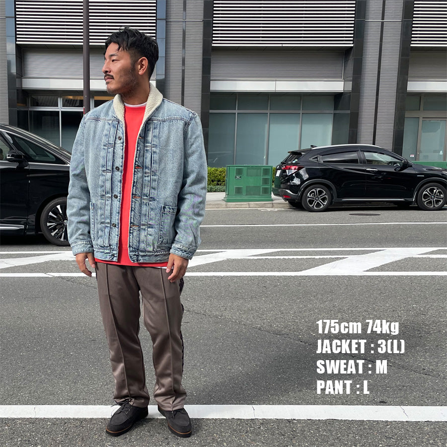 NASNGWAM (ナスングワム) / ジャージー トラックパンツ / KINGSTON PANTS- GRAGE / P2405301
