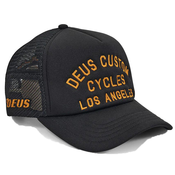 DEUS EX MACHINA ( デウスエクスマキナ ) / メッシュキャップ 帽子 / CITADEL TRUCKER - BLACK / DMF257301 / メンズ