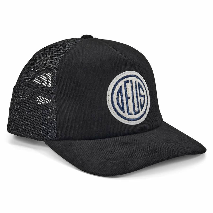 DEUS EX MACHINA ( デウスエクスマキナ ) / キャップ 帽子 / PILL CORD TRUCKER - BLACK / DMF257538 / メンズ