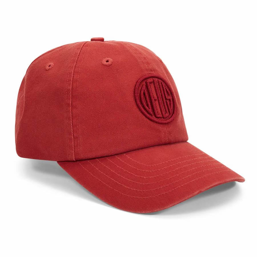 DEUS EX MACHINA ( デウスエクスマキナ ) / キャップ 帽子 / PILL LOGO DAD CAP - TERRACOTTA / DMF257564 / メンズ