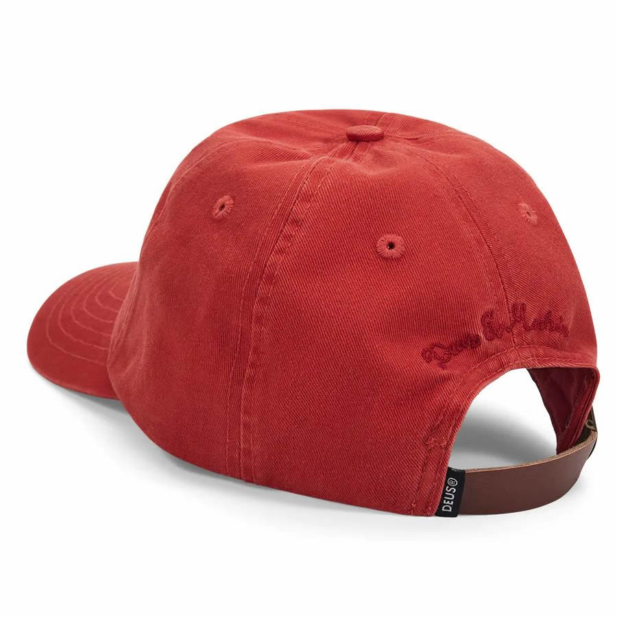 DEUS EX MACHINA ( デウスエクスマキナ ) / キャップ 帽子 / PILL LOGO DAD CAP - TERRACOTTA / DMF257564 / メンズ