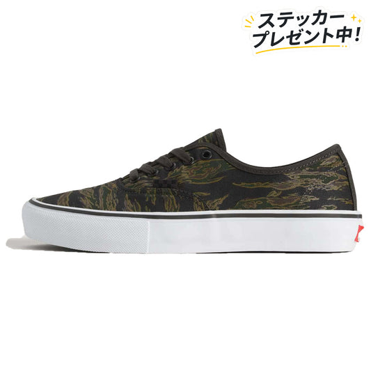 VANS バンズヴァンズ / ローカット スニーカー / SKATE AUTHENTIC - TIGER CAMO GREEN x BLACK / VN000EER9L7 / メンズ