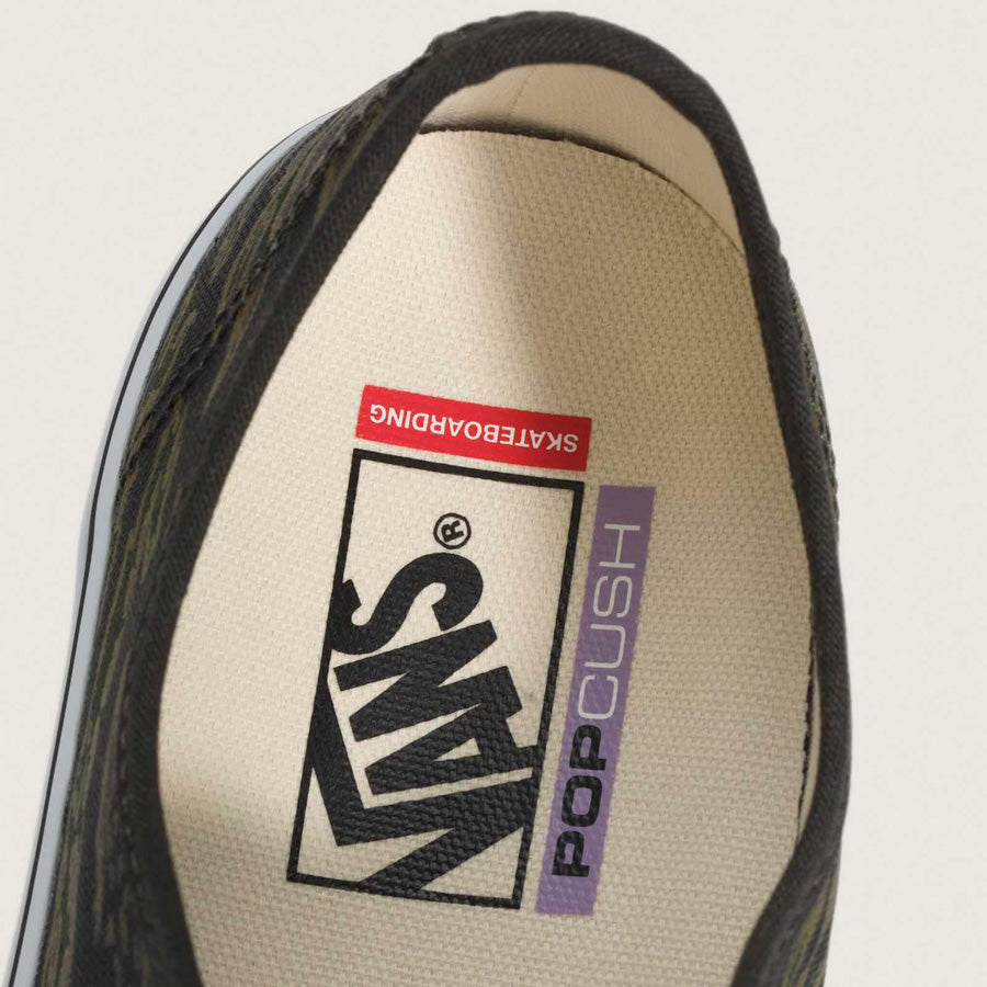 VANS バンズヴァンズ / ローカット スニーカー / SKATE AUTHENTIC - TIGER CAMO GREEN x BLACK / VN000EER9L7 / メンズ