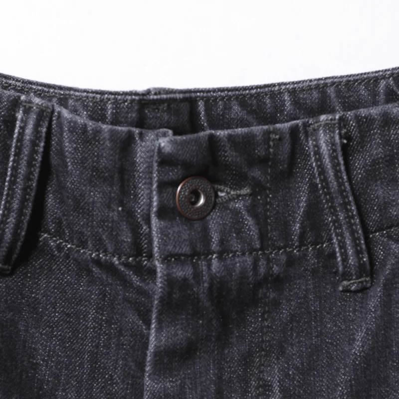 LIBERAIDERS(リベレイダース) / サルエルデニムパンツ  / DENIM SARROUEL PANTS - BLACK / 777012503 / メンズ