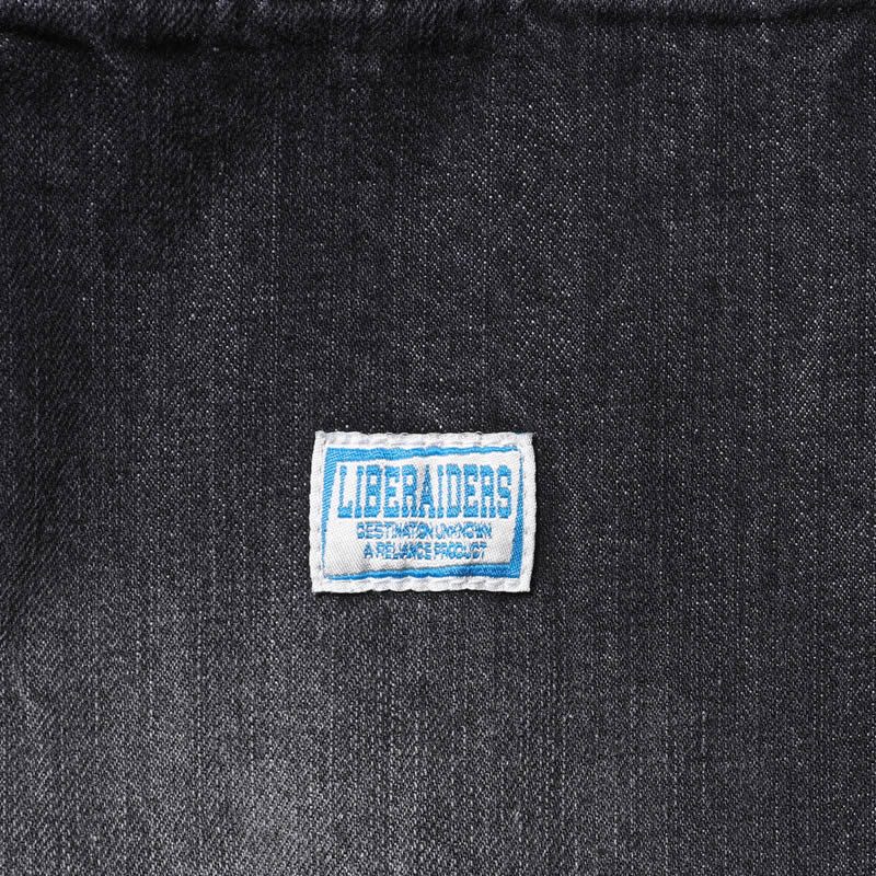 LIBERAIDERS(リベレイダース) / サルエルデニムパンツ  / DENIM SARROUEL PANTS - BLACK / 777012503 / メンズ