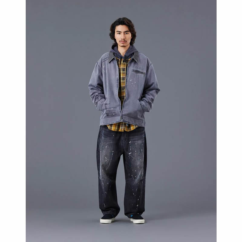 LIBERAIDERS(リベレイダース) / サルエルデニムパンツ  / DENIM SARROUEL PANTS - BLACK / 777012503 / メンズ