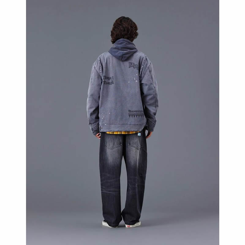 LIBERAIDERS(リベレイダース) / サルエルデニムパンツ  / DENIM SARROUEL PANTS - BLACK / 777012503 / メンズ