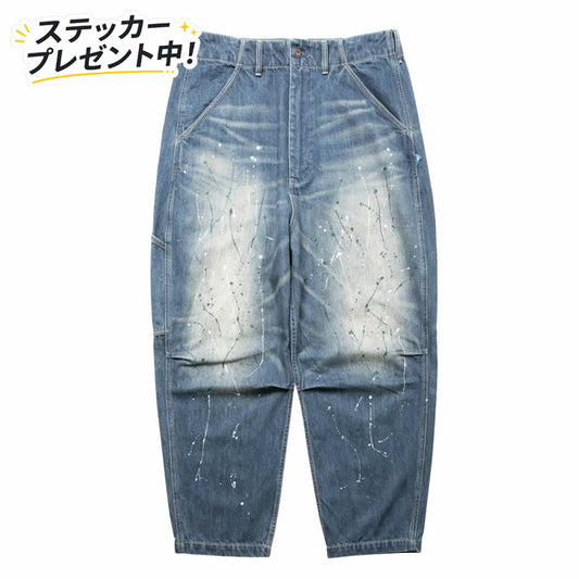 LIBERAIDERS(リベレイダース) / サルエルデニムパンツ  / DENIM SARROUEL PANTS - BLUE / 777012503 / メンズ
