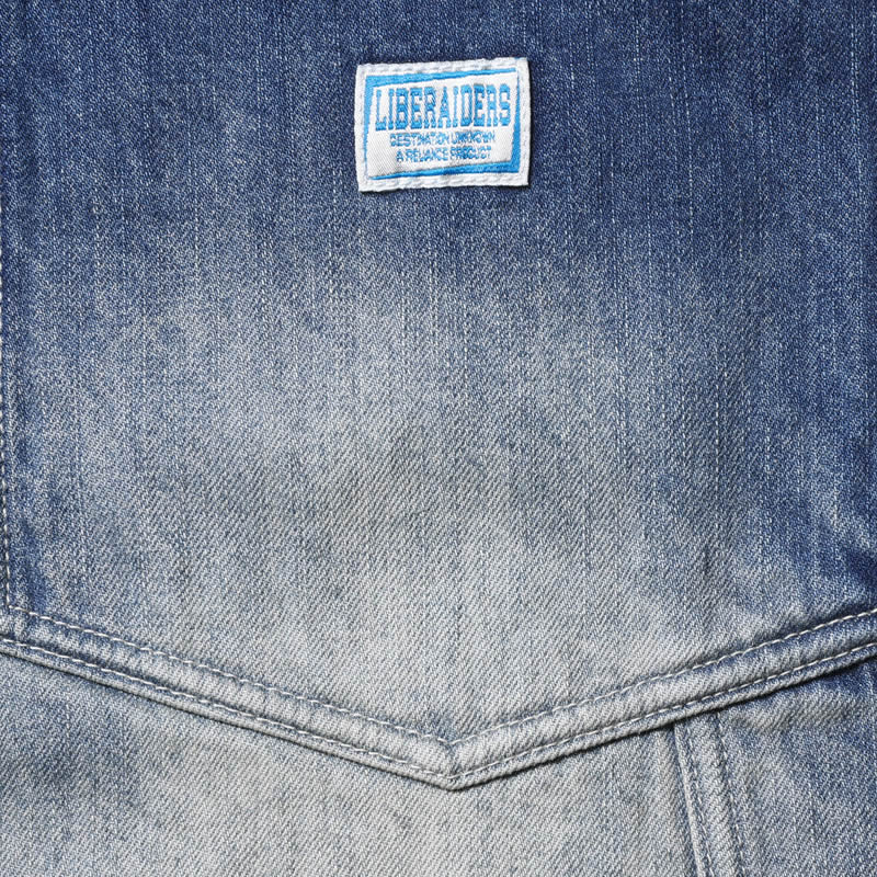 LIBERAIDERS(リベレイダース) / サルエルデニムパンツ  / DENIM SARROUEL PANTS - BLUE / 777012503 / メンズ