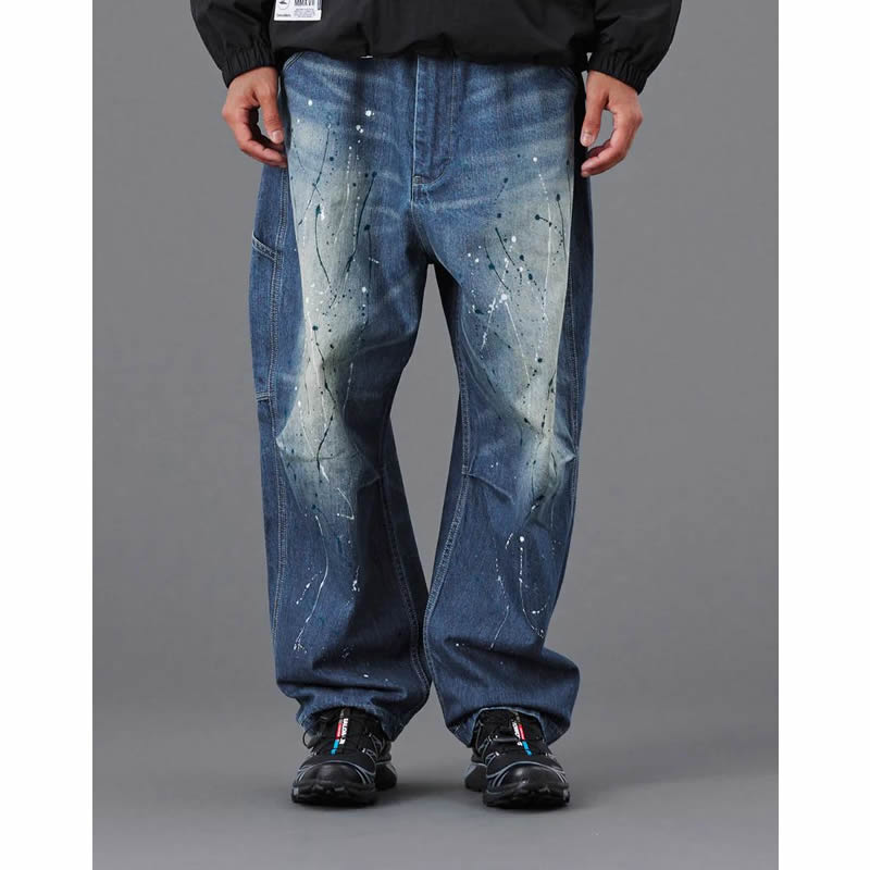 LIBERAIDERS(リベレイダース) / サルエルデニムパンツ  / DENIM SARROUEL PANTS - BLUE / 777012503 / メンズ