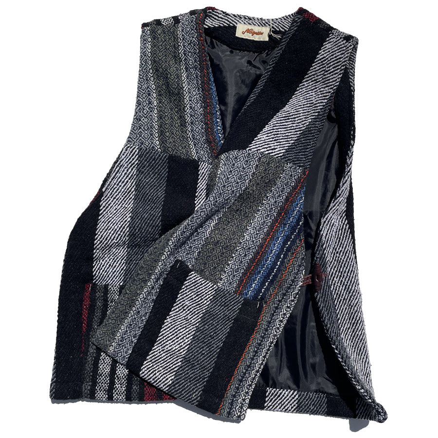 NASNGWAM (ナスングワム) / ベスト リメイク / PUEBLO VEST - size L / RV0758701 / メンズ
