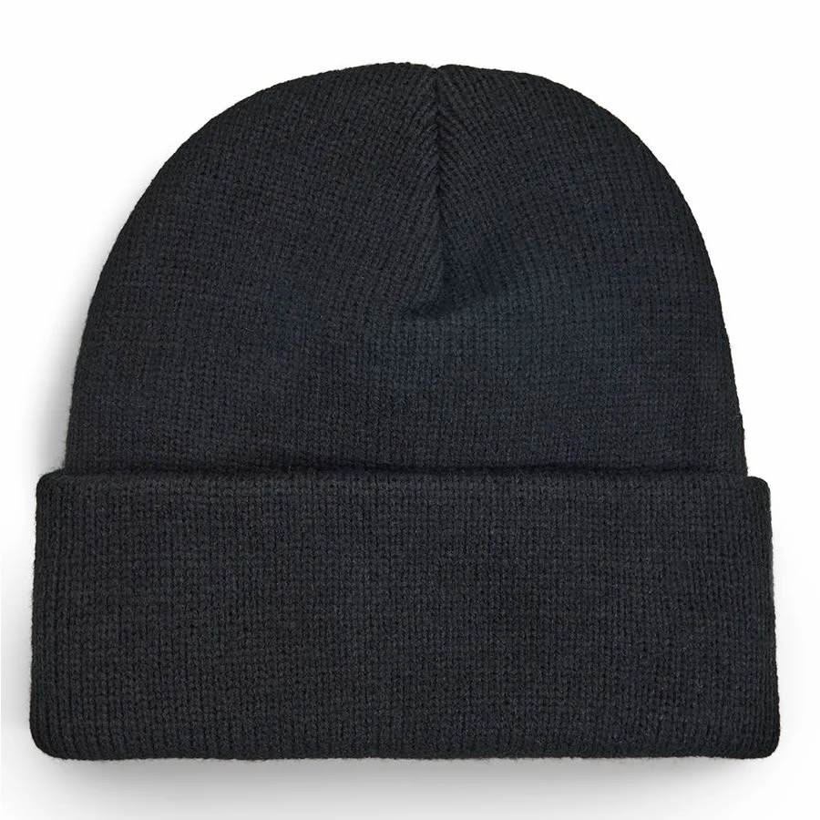 DEUS EX MACHINA ( デウスエクスマキナ ) / ビーニー ニットキャップ / DOUBLE TRACK BEANIE - BLACK / DMF257323
