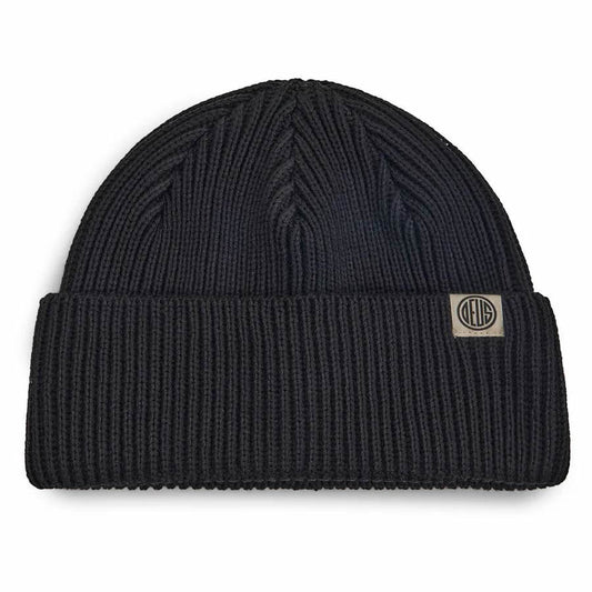 DEUS EX MACHINA ( デウスエクスマキナ ) / ビーニー ニットキャップ / PILL MERINO BEANIE - BLACK / DMF257372