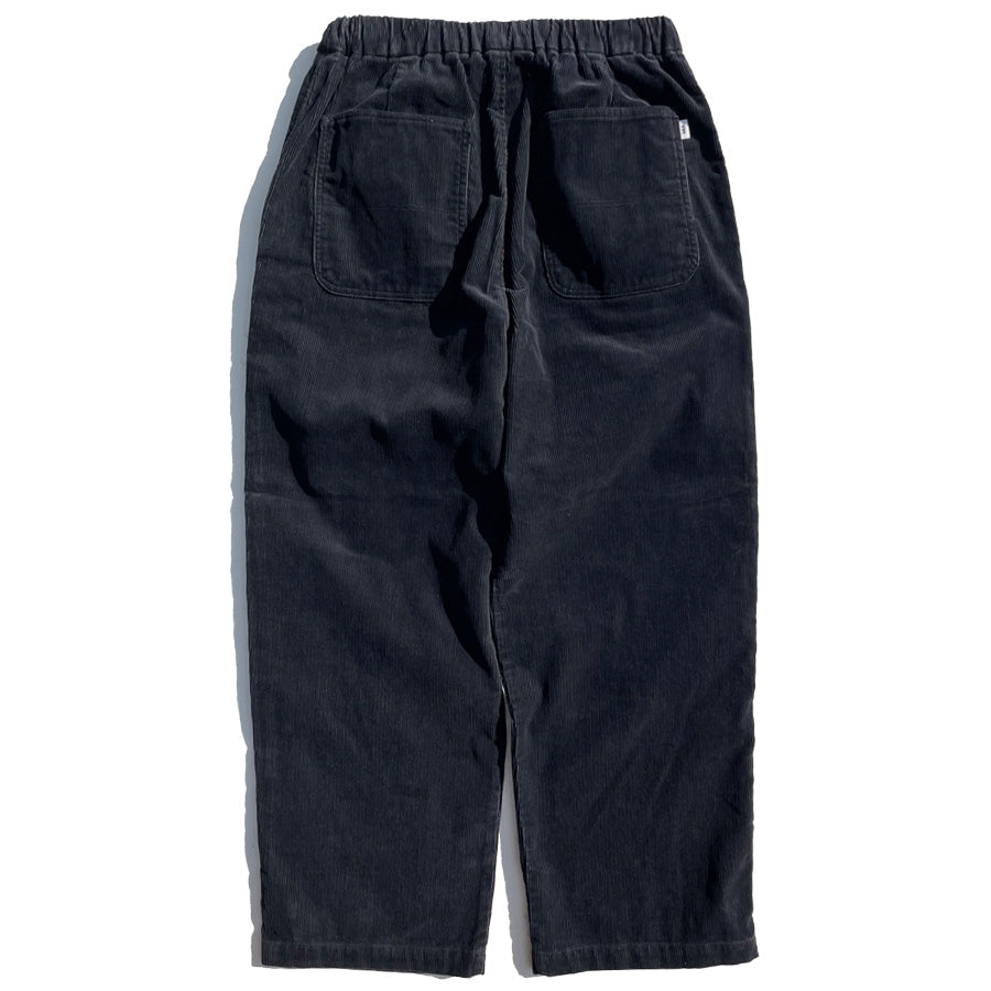 WAX(ワックス)  / コーデュロイ ワイドトラウザー / CORDUROY WIDE TROUSERS - D.NAVY / WX-0472 / メンズ THM