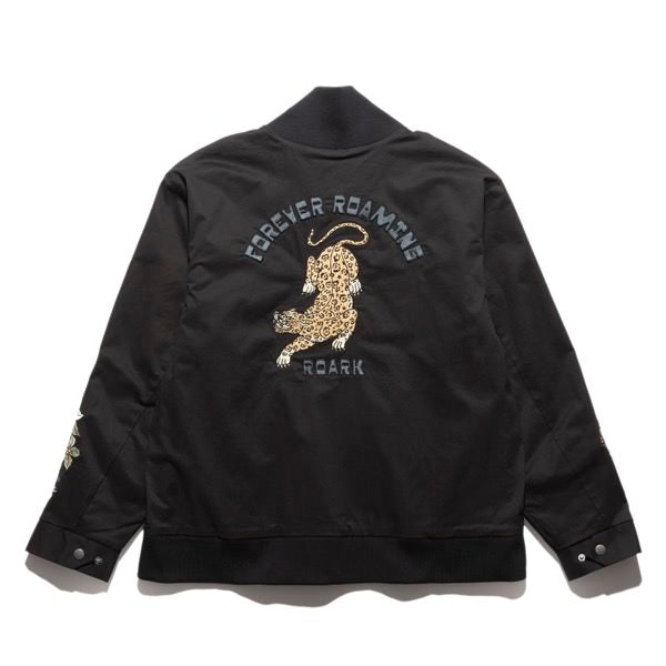 THE ROARK (ロアーク) / ボンバージャケット / "FOREVER ROAMING" BOMBER JACKET - BLACK / RJJ1153 / メンズ