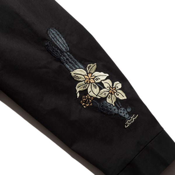 THE ROARK (ロアーク) / ボンバージャケット / "FOREVER ROAMING" BOMBER JACKET - BLACK / RJJ1153 / メンズ