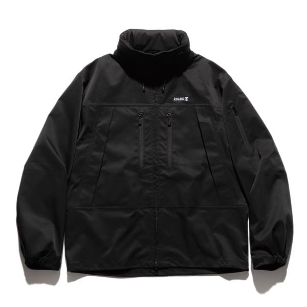 ROARK ロアーク / 防水 シェルジャケット / CARAVAN JACKET - BLACK / RJJ1154 / メンズ アウター 撥水 フード収納