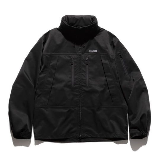 ROARK ロアーク / 防水 シェルジャケット / CARAVAN JACKET - BLACK / RJJ1154 / メンズ アウター 撥水 フード収納