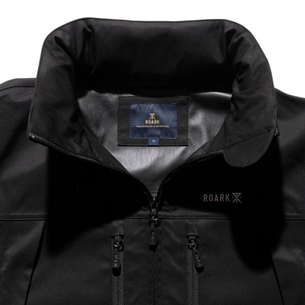 ROARK ロアーク / 防水 シェルジャケット / CARAVAN JACKET - BLACK