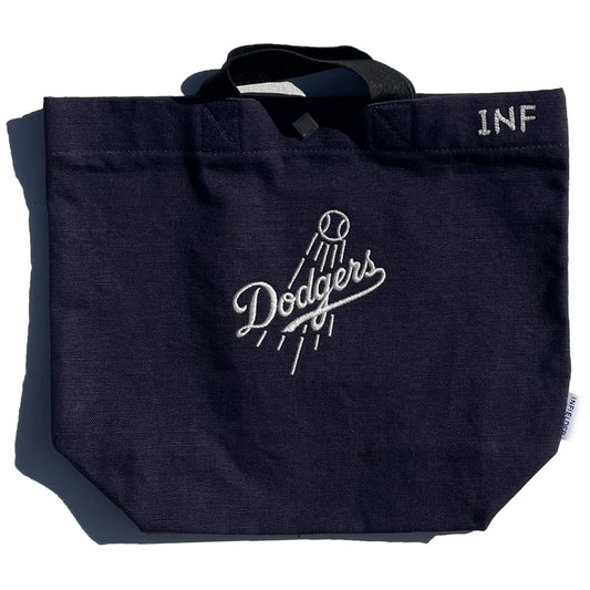 INFIELDER DESIGN x MLB /  ミニトートバッグ / MLB CF YYB - LOS ANGELES DODGERS - NAVY / MLB-277-Dodgers