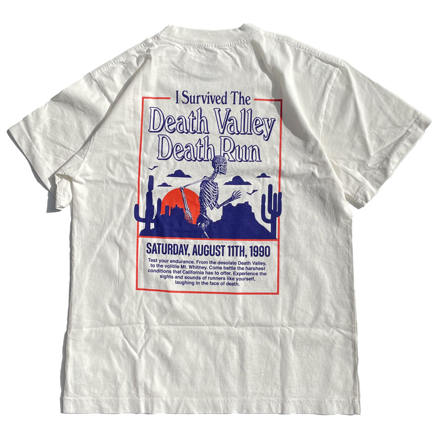 PALETTE（パレット） / 半袖Tシャツ / DEATH VALLY TEE - WHITE / MADE IN USA / メンズ