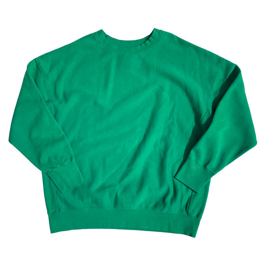 WAX(ワックス) / スウェット クルーネック トレーナー / VINTAGE SWEAT SHIRTS - GREEN / WX-0476 / メンズ THM