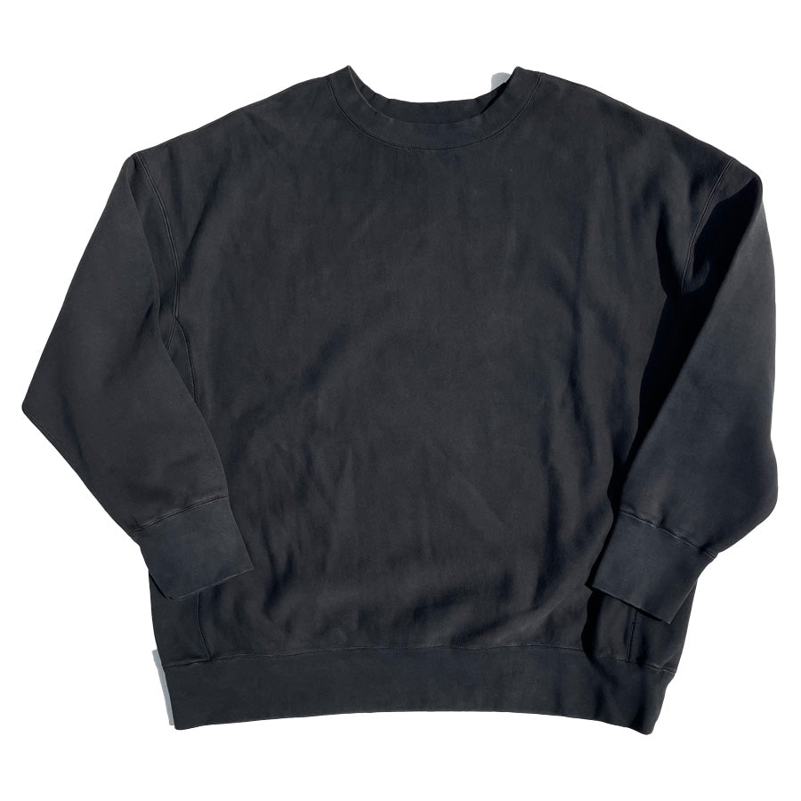 WAX(ワックス) / スウェット クルーネック トレーナー / VINTAGE SWEAT SHIRTS - BLACK / WX-0476 / メンズ THM