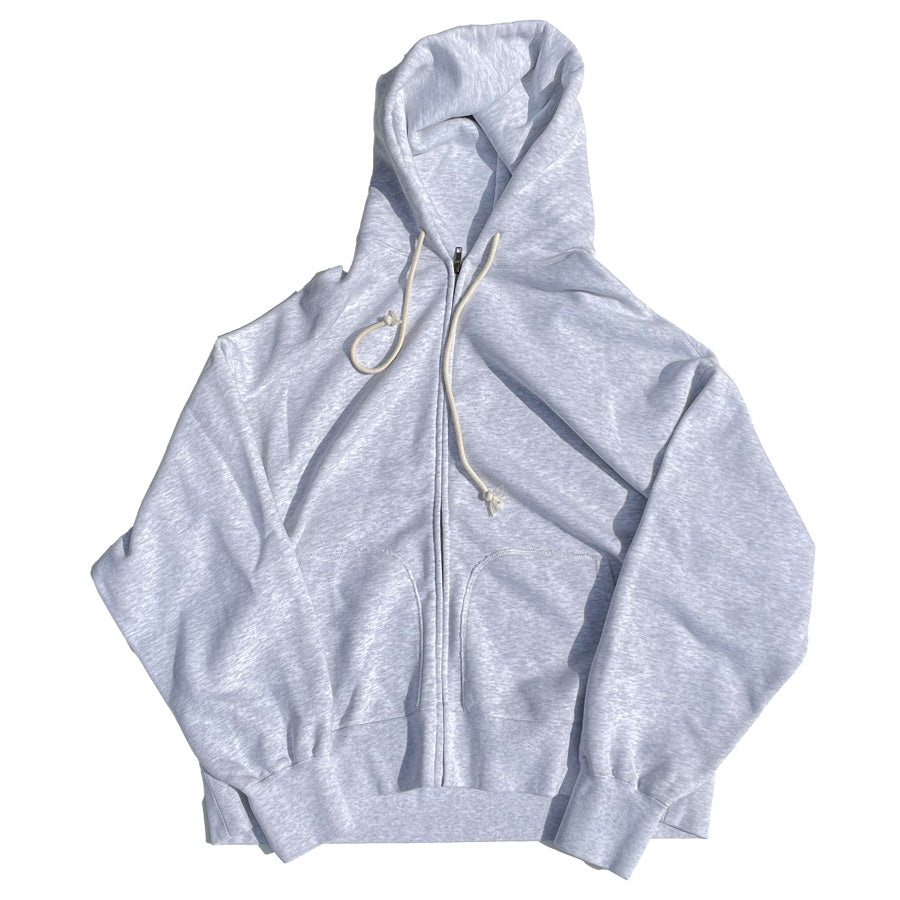 WAX(ワックス) / ジップパーカー フーディー / VINTAGE ZIP HOODIE - ASH / WX-0478 / メンズ THM