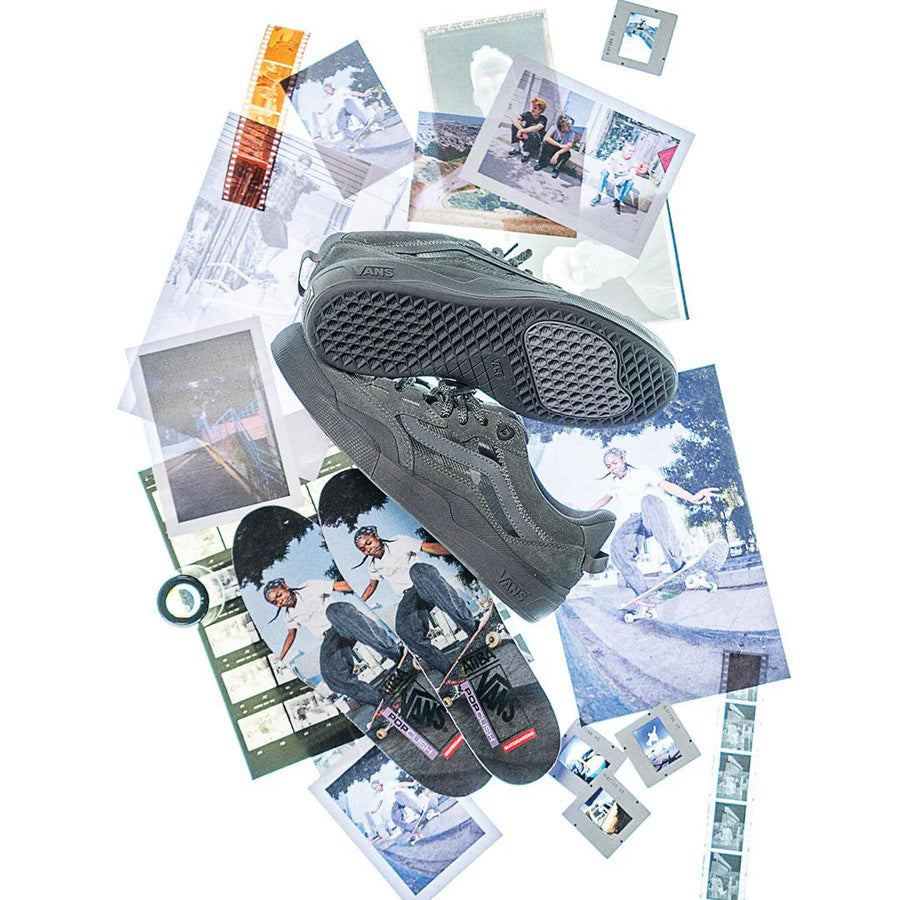 VANS バンズヴァンズ /  スニーカー / SKATE 2 WAYVEE - ATIBA GRAY / VN000D5DBGF / メンズ スケートシューズ