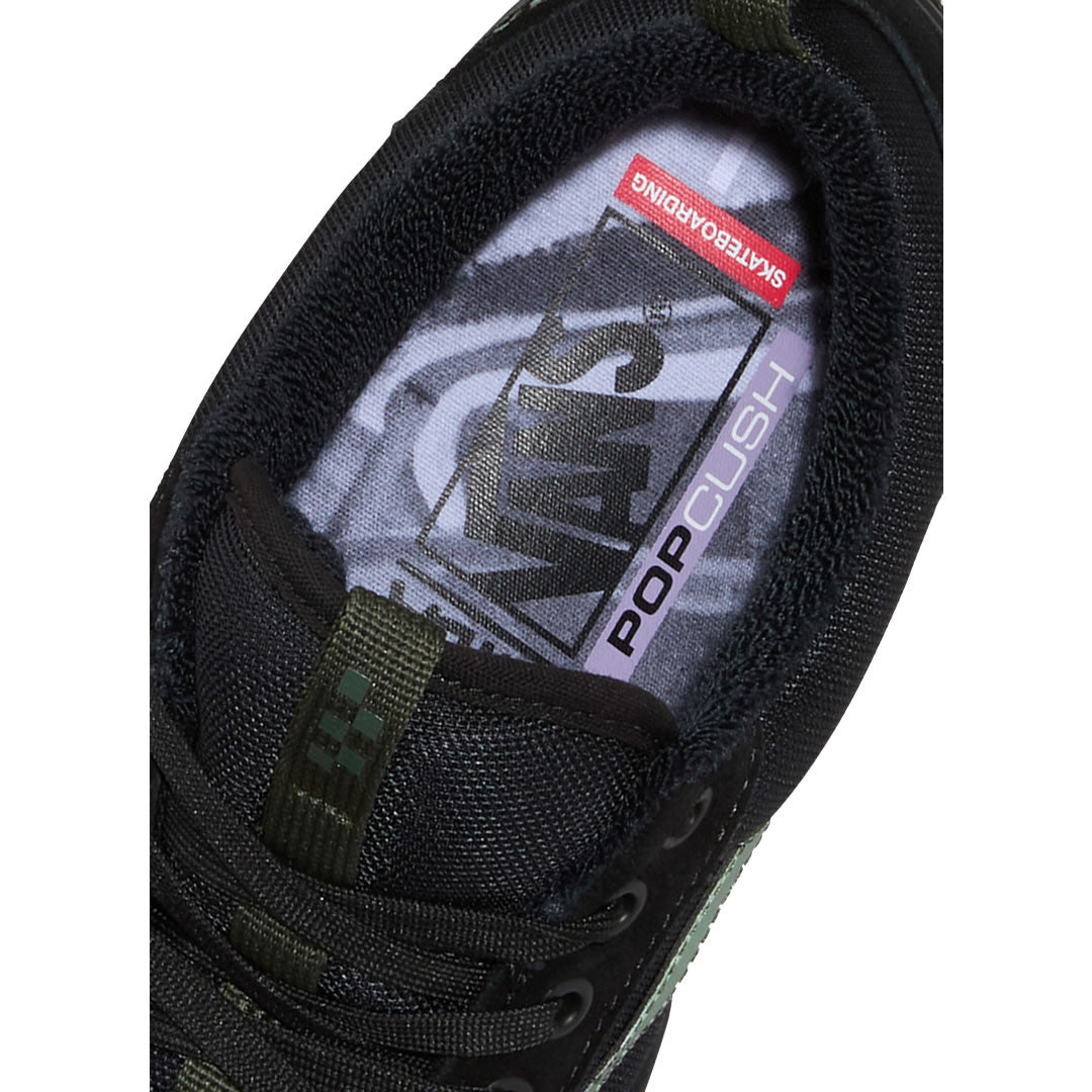 VANS バンズヴァンズ /  スニーカー / SKATE OLDSKOOL 36+ by Atiba Jefferson- BLACK x DARK GREEN / VN000D5RNLX / メンズ