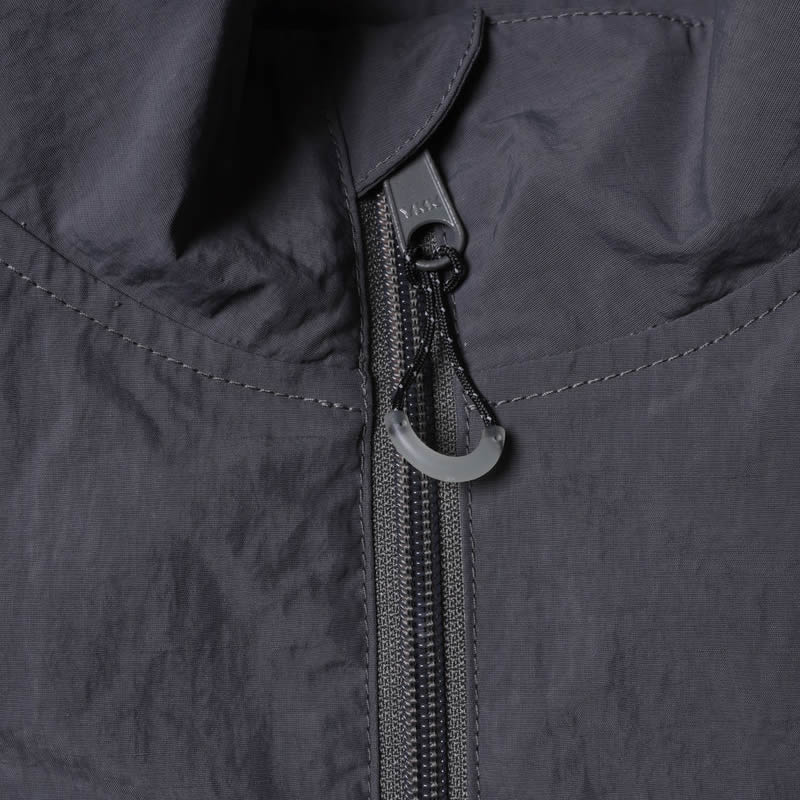LIBERAIDERS(リベレイダース) / ナイロンハーフジップジャケット ウインドブレーカー / NYLON HALF ZIP - GRAY / 770162503 / メンズ