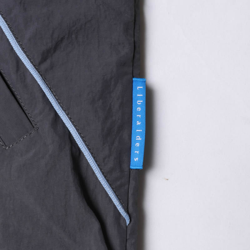 LIBERAIDERS(リベレイダース) / ナイロンハーフジップジャケット ウインドブレーカー / NYLON HALF ZIP - GRAY / 770162503 / メンズ
