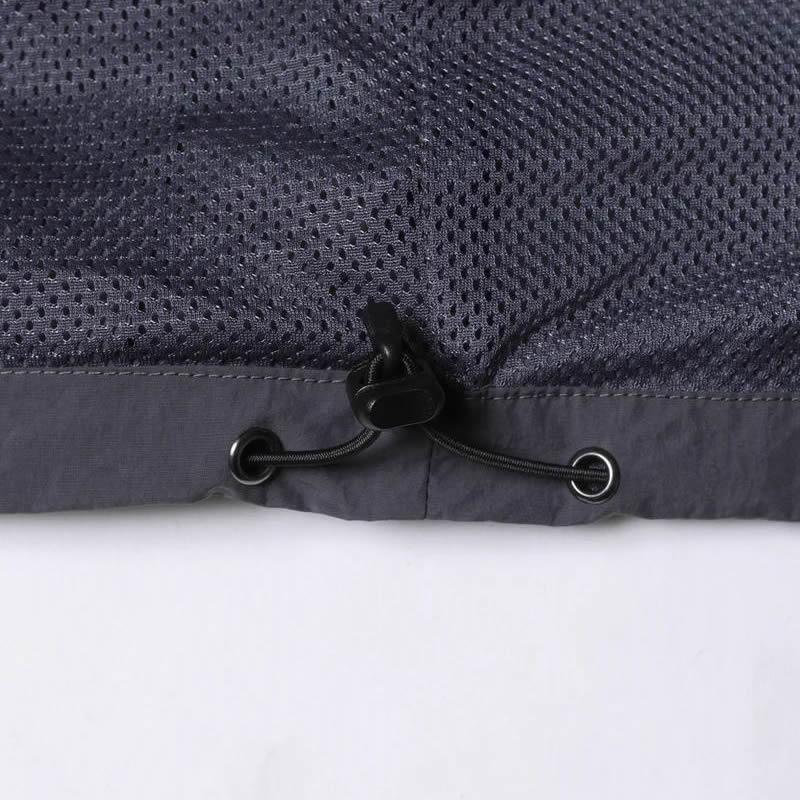 LIBERAIDERS(リベレイダース) / ナイロンハーフジップジャケット ウインドブレーカー / NYLON HALF ZIP - GRAY / 770162503 / メンズ