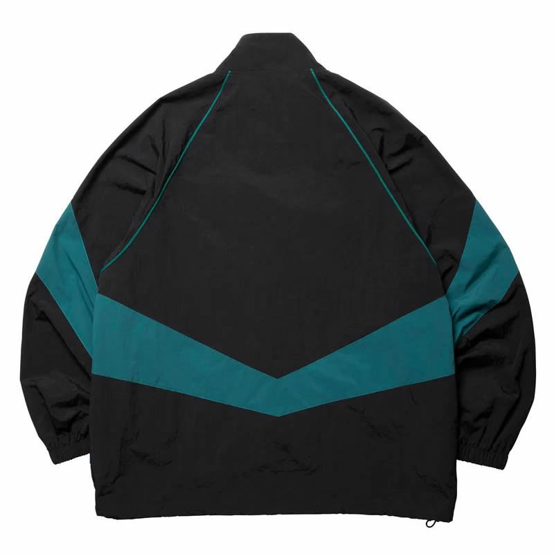 LIBERAIDERS(リベレイダース) / ナイロンハーフジップジャケット ウインドブレーカー / NYLON HALF ZIP - BLACK / 770162503 / メンズ