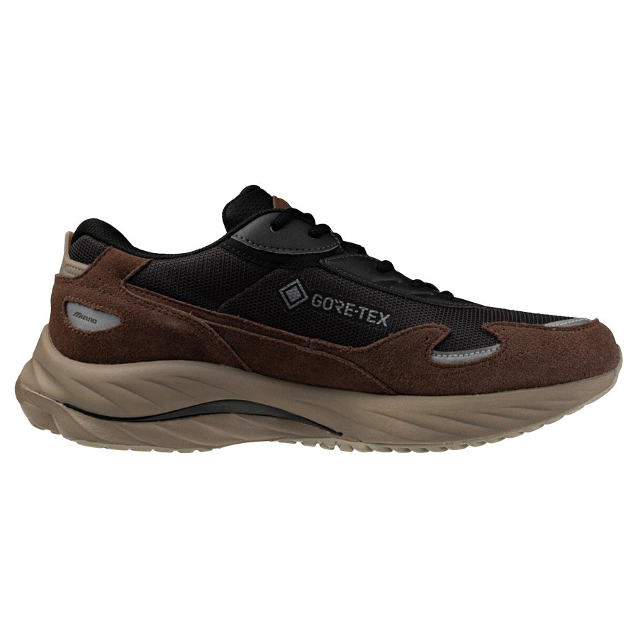 Mizuno Sports Style (ミズノスポーツスタイル) / スニーカー / WAVE RIDER β GTX - ブラック×ブラック×ブラウン / D1GA2452 / メンズ