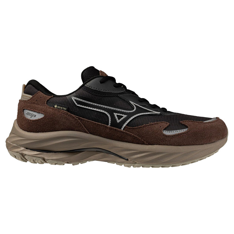 Mizuno Sports Style (ミズノスポーツスタイル) / スニーカー / WAVE RIDER β GTX - ブラック×ブラック×ブラウン / D1GA2452 / メンズ