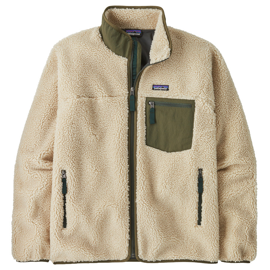 PATAGONIA(パタゴニア) / フリース クラシック・レトロX・ジャケット / Men's Classic Retro-X  Jacket - Dark Natural w x Basin Green / 23057-DNBA/ メンズ