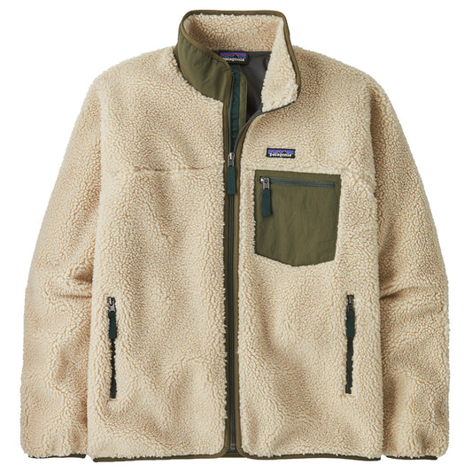PATAGONIA(パタゴニア) / フリース クラシック・レトロX・ジャケット / Men's Classic Retro-X  Jacket - Dark Natural w x Basin Green / 23057-DNBA/ メンズ