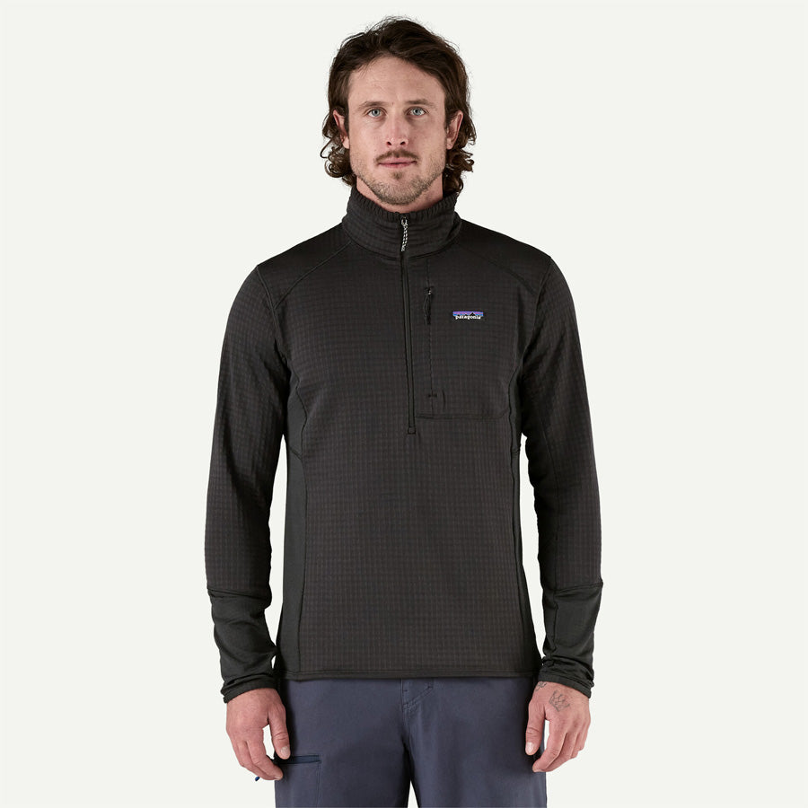 PATAGONIA(パタゴニア) / ハーフジップ メンズ・R1 プルオーバー / Men's R1 P/O - BLACK / 40101 / メンズ