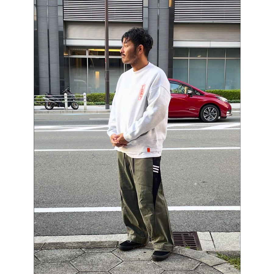 NASNGWAM ナスングワム / リメイク ミリタリーイージーパンツ / TWISTED PANTS - OLIVE / RP2616302 / メンズ