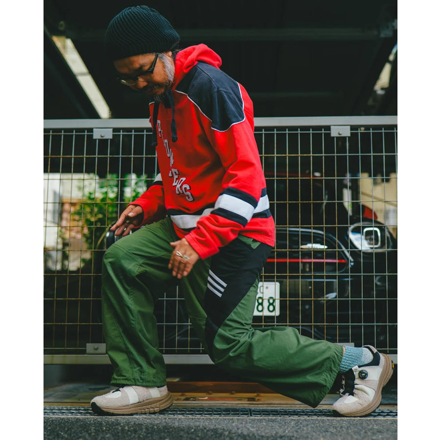 NASNGWAM ナスングワム / リメイク ミリタリーイージーパンツ / TWISTED PANTS - OLIVE / RP2616302 / メンズ