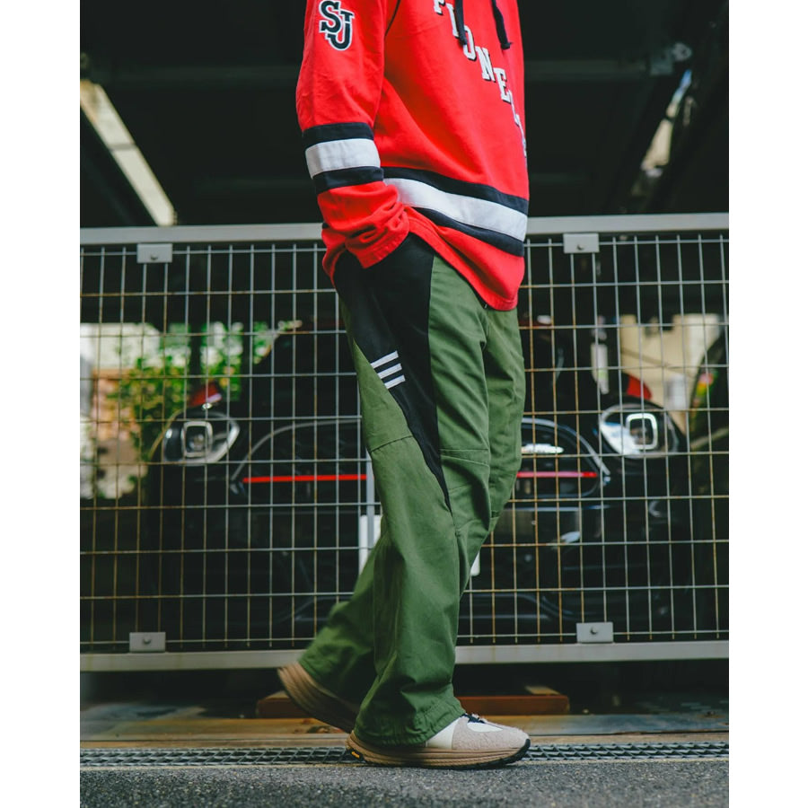 NASNGWAM ナスングワム / リメイク ミリタリーイージーパンツ / TWISTED PANTS - OLIVE / RP2616302 / メンズ