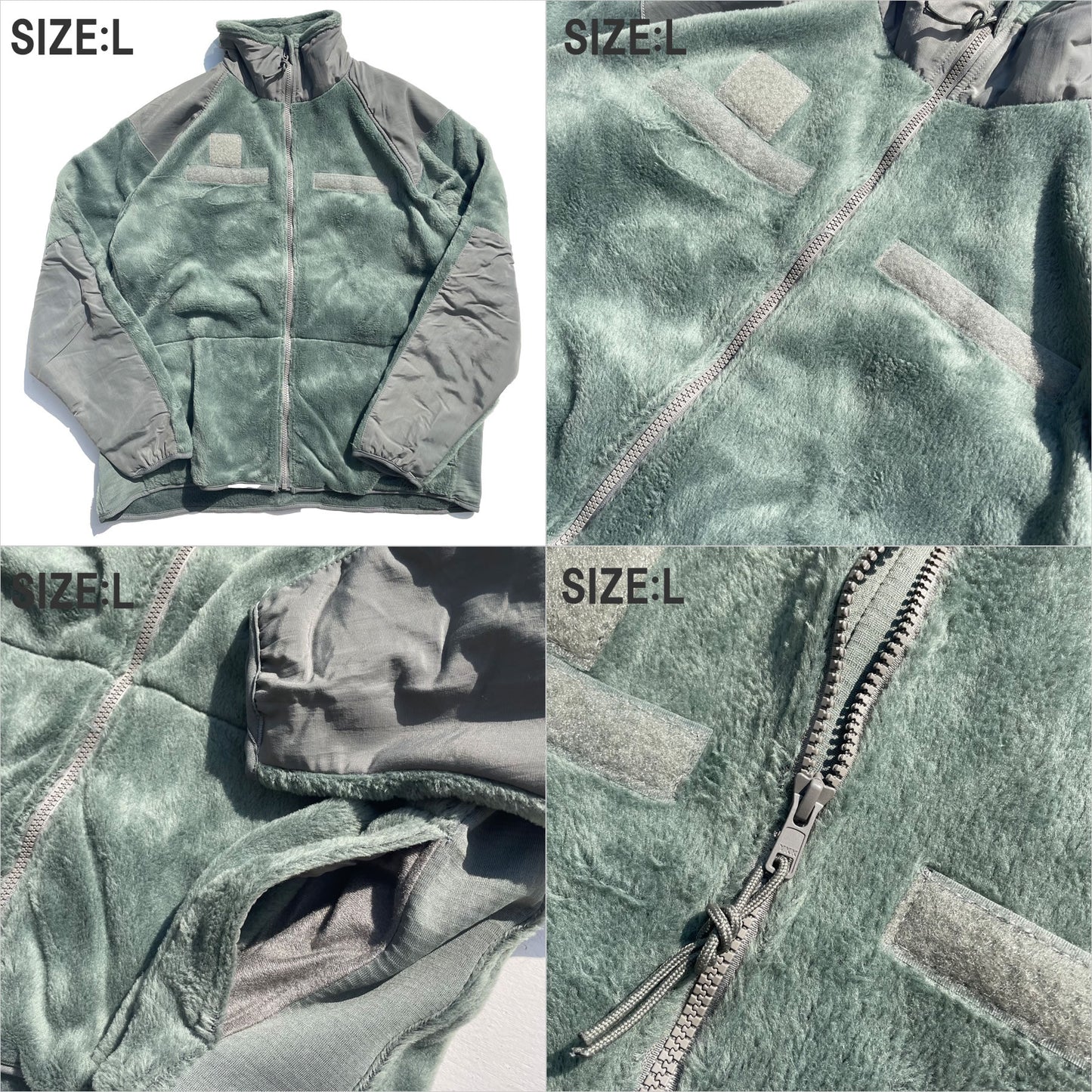 米軍放出品新品デッドストック / U.S. ARMY  GEN3 ECWCS FLEECE JACKET / COLD WEATHER (LEVEL 3)